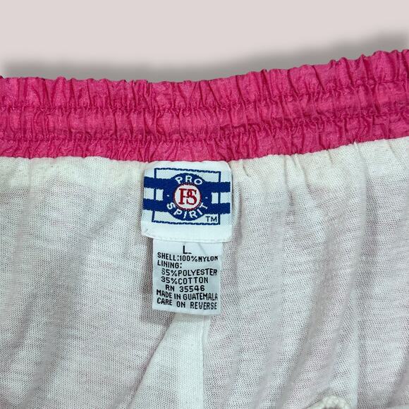 Pro Spirit Vintage Hot Pink Nylon Jogger Pants - Women’s Size L - Picture 4 of 5